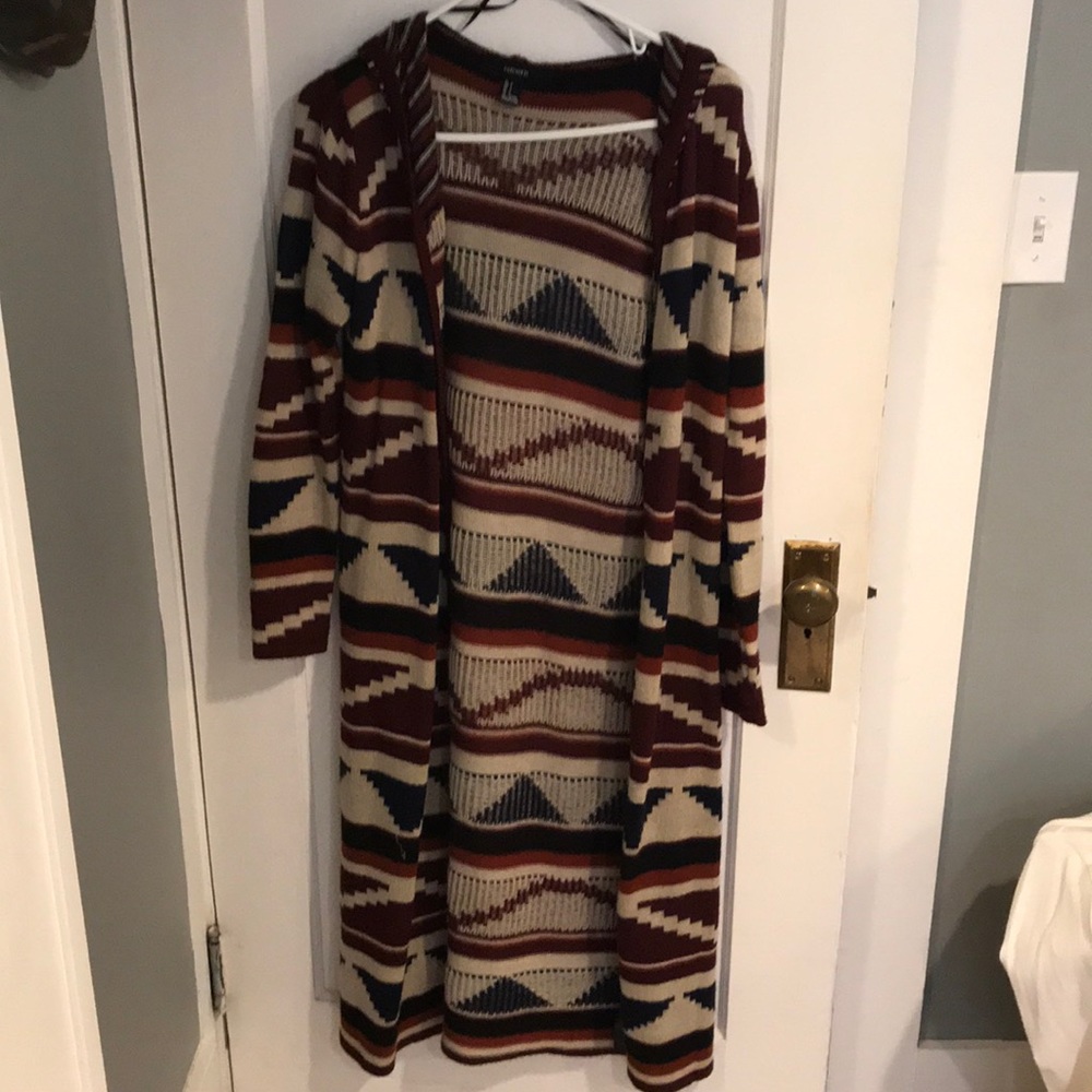 Full length Aztec sweater